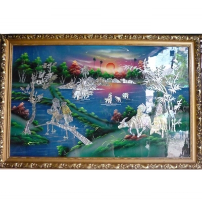 Tranh cảnh đồng quê 13
