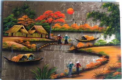 tranh đồng quê 5