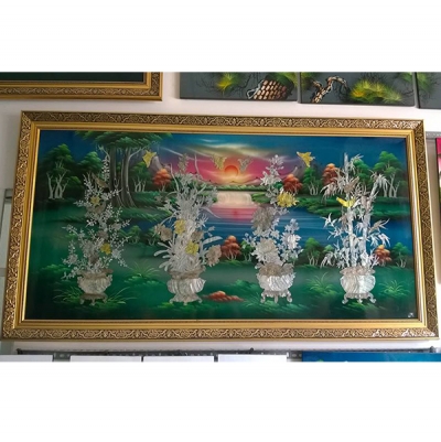 Tranh Tấm Mai Lan Cúc Trúc