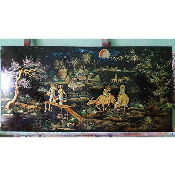 Tranh cảnh đồng quê 11