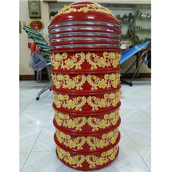 quả cưới đỏ tươi trang trí Ren 20