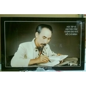 Tranh Sơn Mài Bác Hồ 03