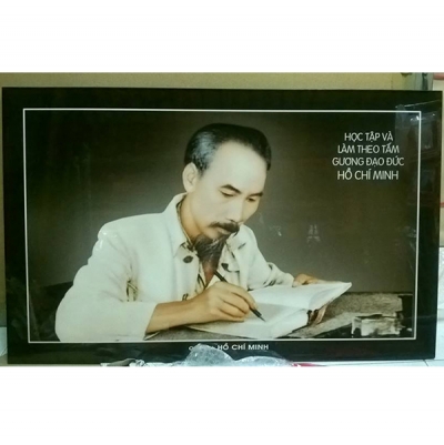 Tranh Sơn Mài Bác Hồ 03