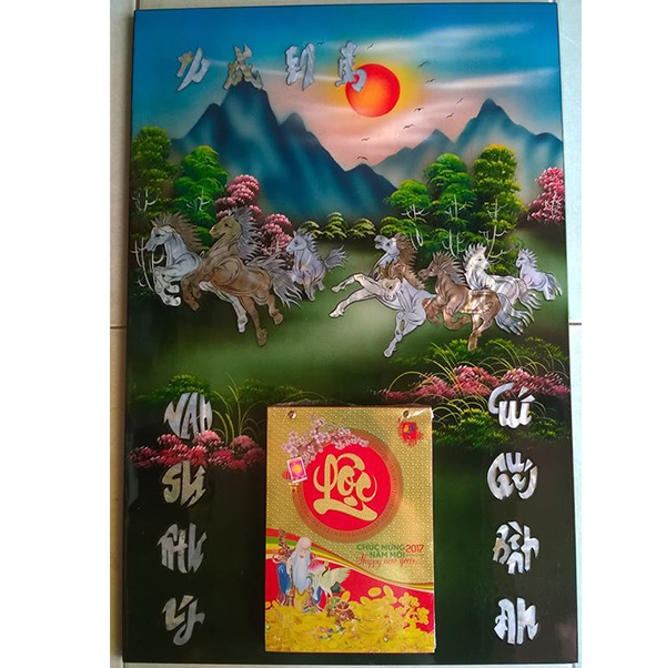 Lịch sơn mài 9