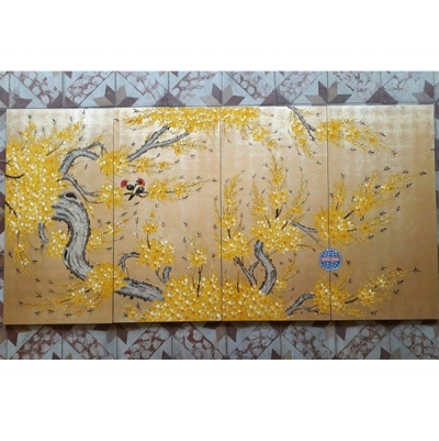 Tranh Mai Lan Cúc Trúc 3