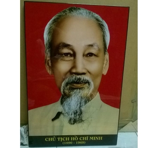 Tranh Sơn Mài Bác Hồ 04