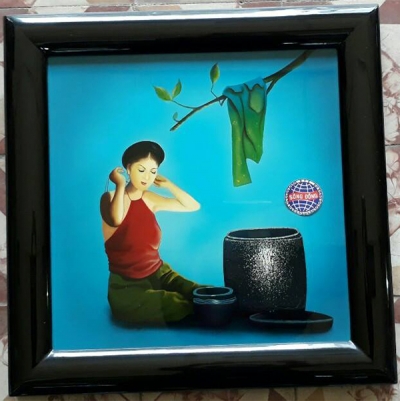 Tranh cô gái 8