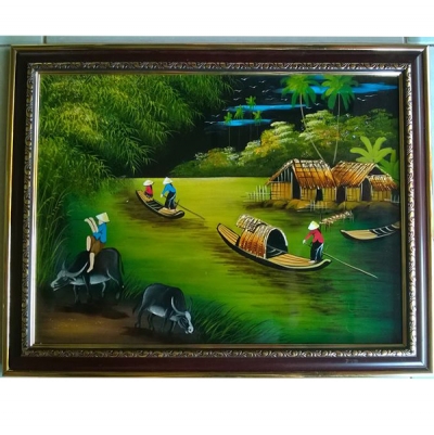 Tranh cảnh đồng quê 17