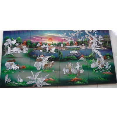 Tranh cảnh đồng quê 4